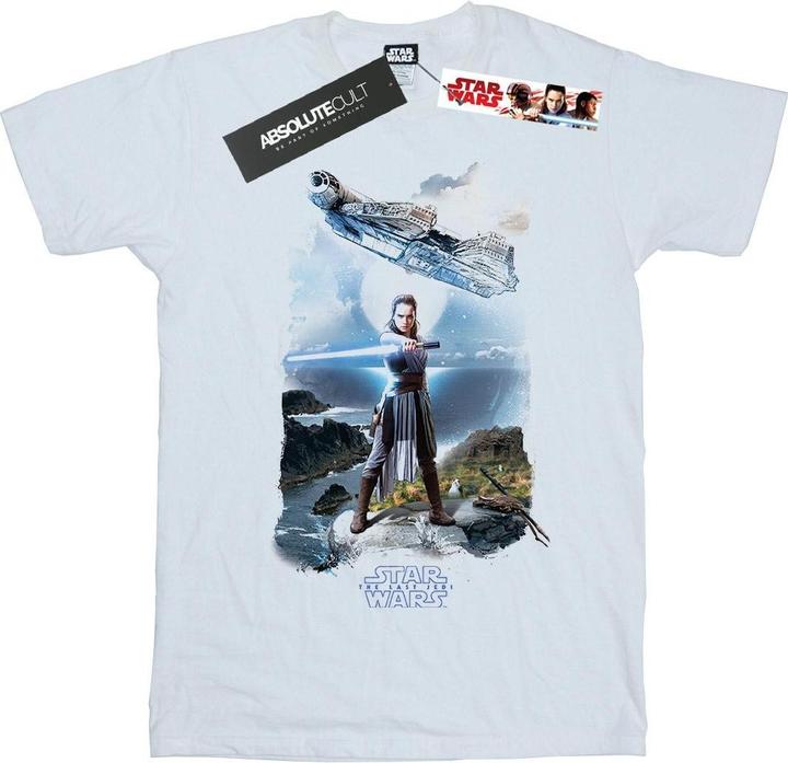 Produktbild Star Wars The Last Jedi Rey Falcon TShirt Jungen (140, 146)