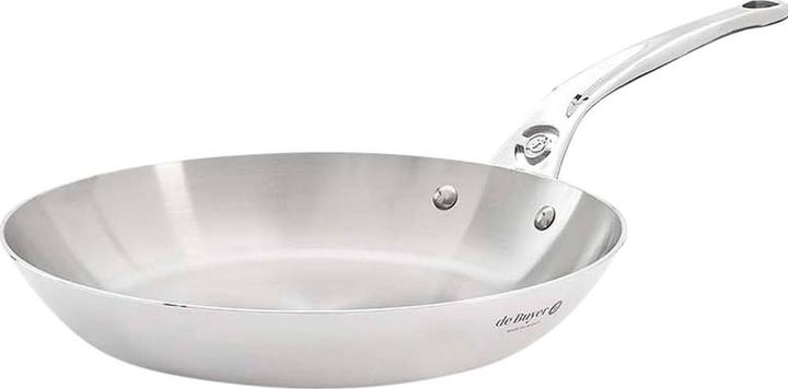 de Buyer Affinity Bratpfanne unbeschichtet Induktion (24 cm, Bratpfanne, Edelstahl)