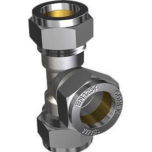 Conex-Banninger, Rohrverbindungstechnik, IBP CONEX Tee 10 mm kompression forkromet (Pressverbindung)