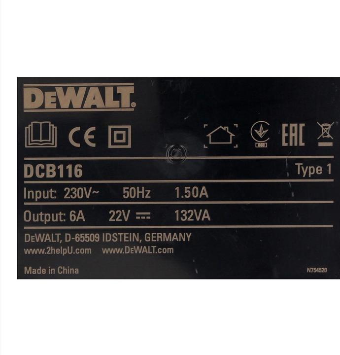 Produktbild DeWalt DCB 116 XR (12 V)