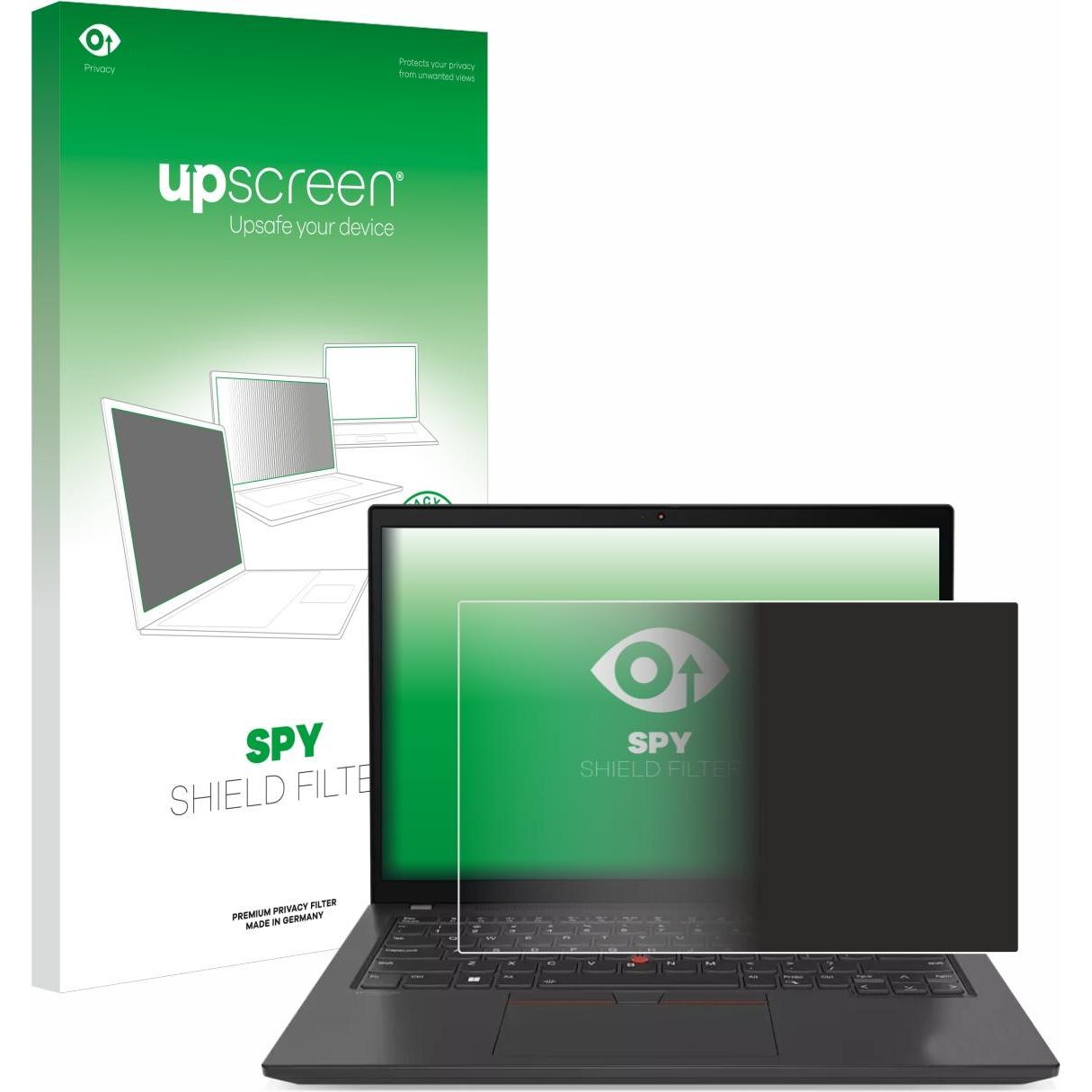 upscreen Spy Shield Blickschutzfilter (35.56", 16 : 10), Notebook Schutzfolie