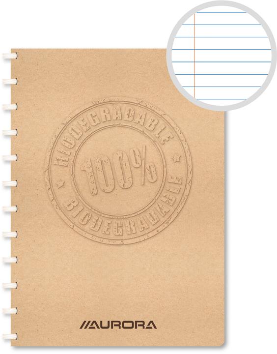 Produktbild Adoc Ringbuch BIO Liniert 144Seiten (A4, Liniert)