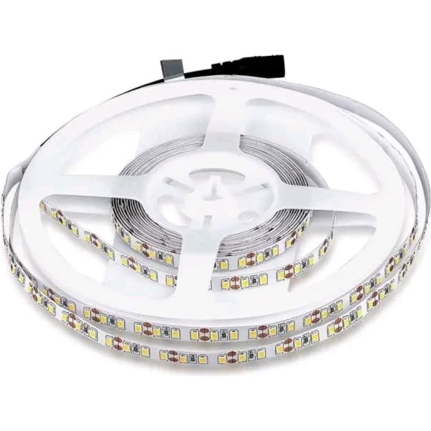 V-TAC, Striscia LED, VT3528 Striscia LED SMD3528 120 LED ad alta luminosità 6400K IP20 5m (Bianco, 500 cm)