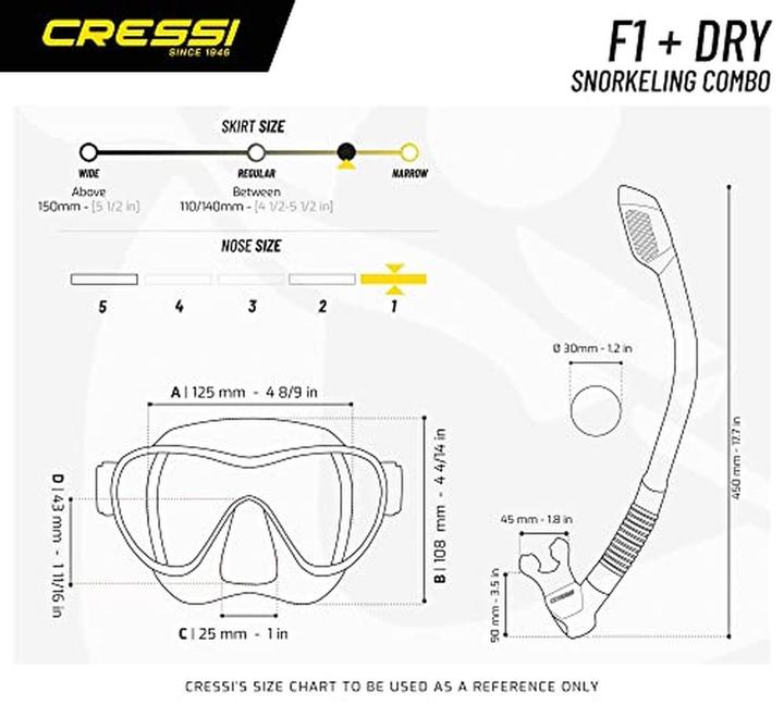 Image du produit Cressi F1 + Supernova Dry