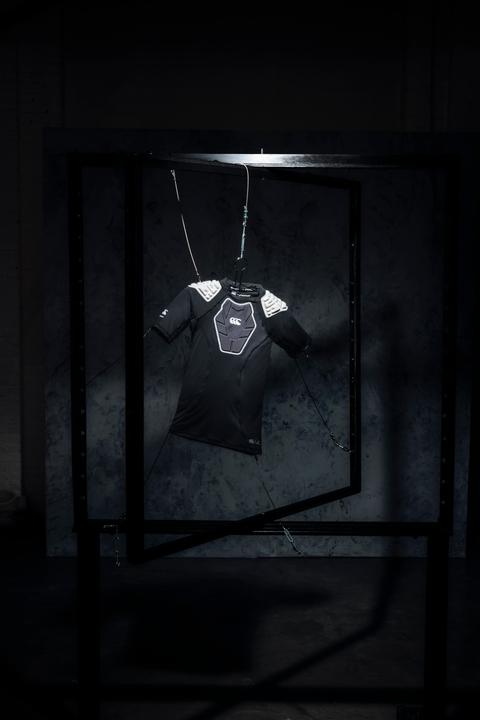 Immagine prodotto Decathlon Uomo/Donna - Protezioni per la spalla da rugby - R500 Canterbury nero (S)