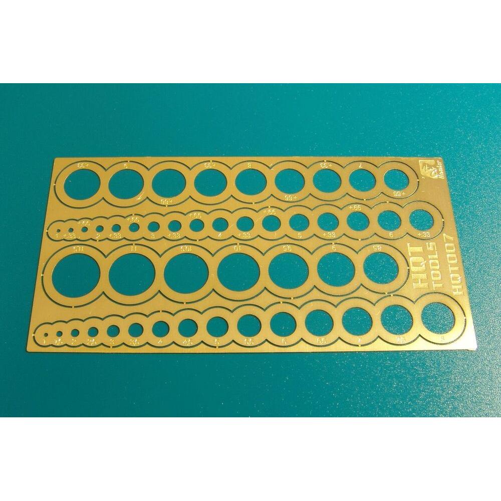 Brengun scribing templates circles (HQT007)