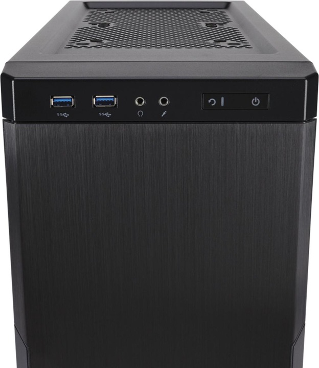 Actual product image Corsair Carbide 330R Blackout Edition (ATX, mATX, Mini-ITX, E-ATX)