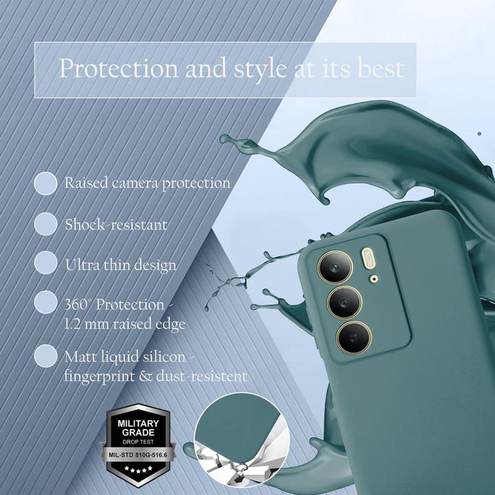 Image du produit Cadorabo Coque pour Realme C75 TPU Liquid Silicone Case (Siemens CC75)