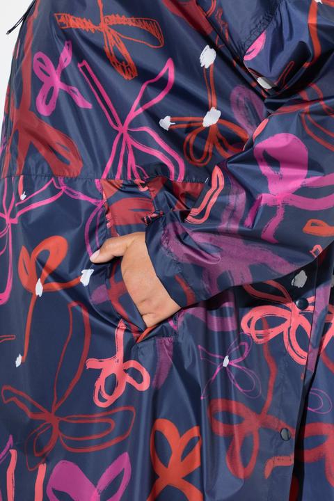 Actual product image Laurasøn Funktions-Regencape, Unisex, Print, Kapuze (One size)