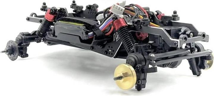 Actual product image Absima Hobby Plus CR18P EVO PRO JUICED Gelb Brushless 1:18 RC Modellauto Elektro Truggy (RTR Ready-to-Run)