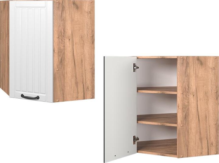 Goldkraft Eiche, Weiss Landhaus