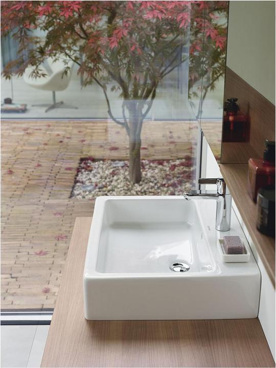 Produktbild Duravit Waschtisch VERO m ÜL HLB 500x470mm geschli 1 HL weiss (470 mm, 500 mm)