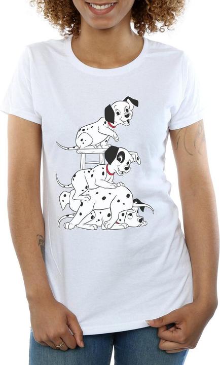 Actual product image Disney Womens/Ladies 101 Dalmatians Chair Cotton T-Shirt (S)