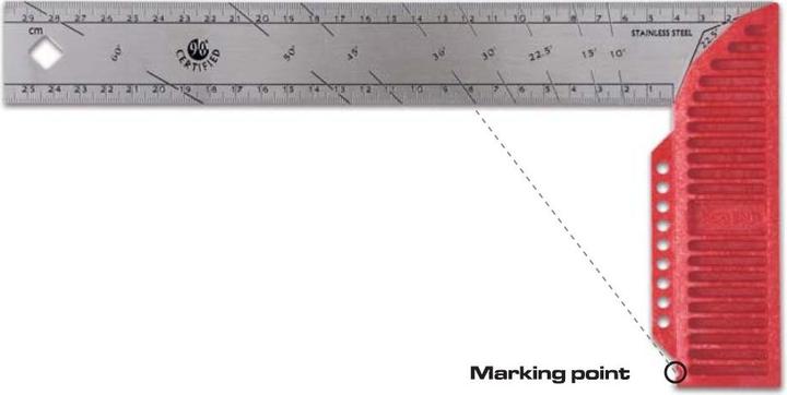 Shark Mitre square, plastic handle