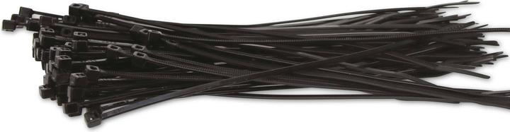 Actual product image KSS Range of cable ties polyamide 6.6, black, 155x2.5, UV-resistant, 100 pcs. (Plastic cable ties, 155 mm, 100 pcs.)