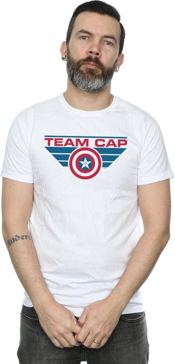 Immagine prodotto Captain America Civil War Team Cap Maglietta Uomo (XL)