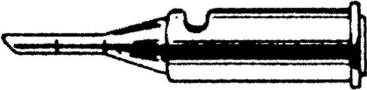 Produktbild Weller Erem 70 01 06 Lötkolben-Spitze, Fase, für Pyropen Piezo (Lötspitze)