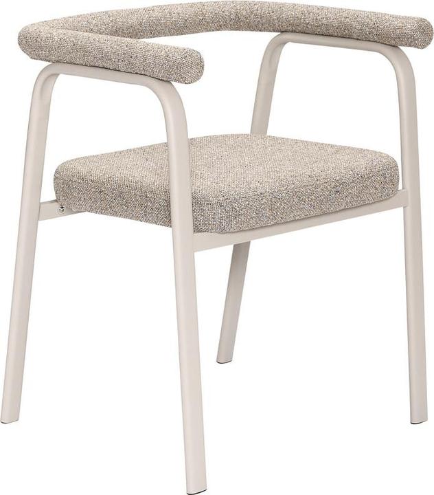 Image du produit Hübsch Ecto Esszimmerstuhl Sandfarben