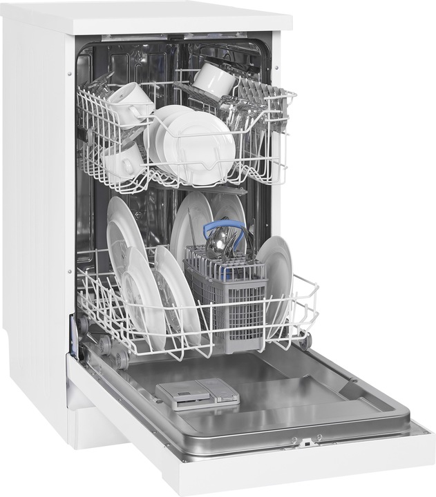 Actual product image Exquisit GSP9310-060E white, Dishwasher (freestanding)