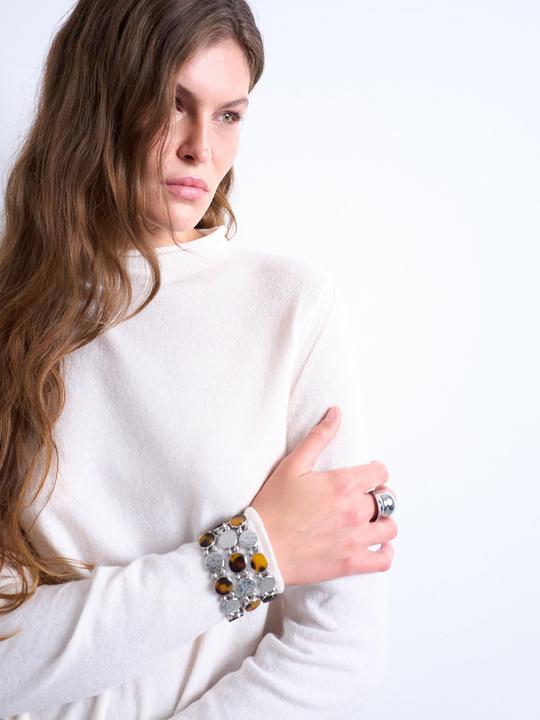 Immagine prodotto Spokey Normal geschnitten Hoch geschlossen Strickoberteil Gestricktes Oberteil (XL)