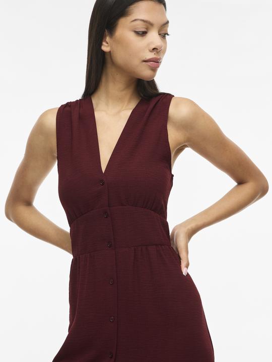 Produktbild Vila VISKOV V-Ausschnitt Maxikleid (42)