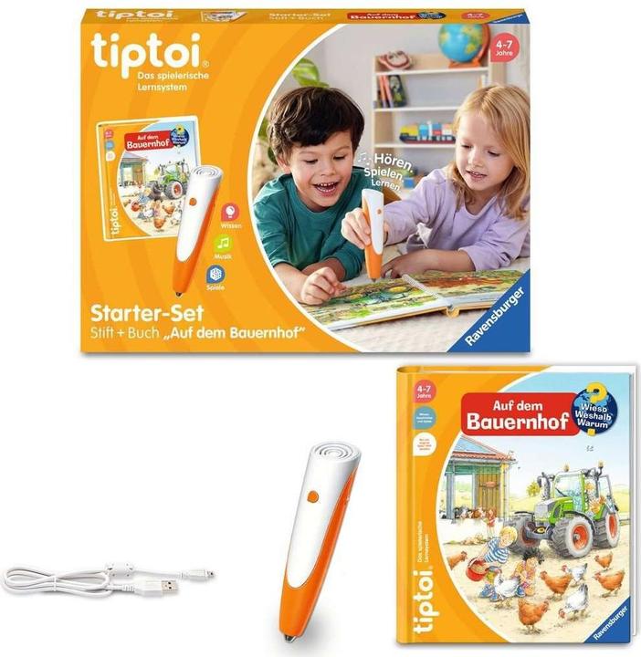 Produktbild tiptoi Starter-Set Stift und Bauernhof-Buch (Deutsch)