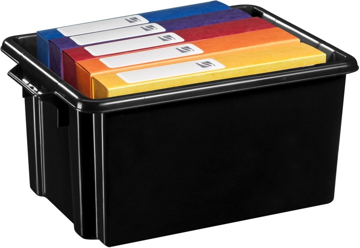 Produktbild Cep Restposten: Aufbewahrungsbox Maxi strata, 32 L, schwarz (32 l)