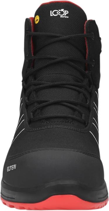 Actual product image GCS Boots ELTEN ENNO XXT Pro Mid ESD S3S, black/red 44 (44)