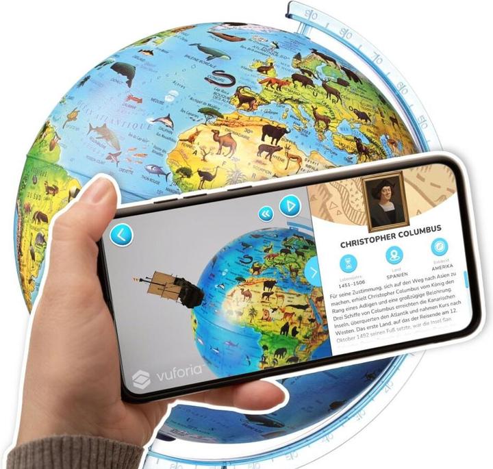 Image du produit Alldoro Globe 3D interactif Zoo, 25 cm (25 cm)