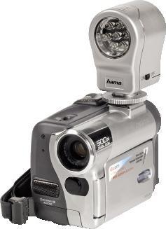 Produktbild Hama LED Lamp "Magnum DigiLight", 45 g, Camcorder flash (Makroblitz, Canon, Nikon, Panasonic)