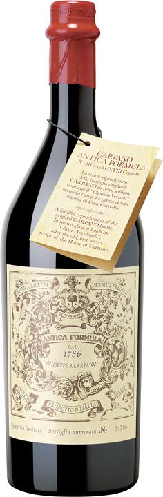 Actual product image Carpano Antica Formula (16.50 %, Italy, 1 x 100 cl, Vermouth)