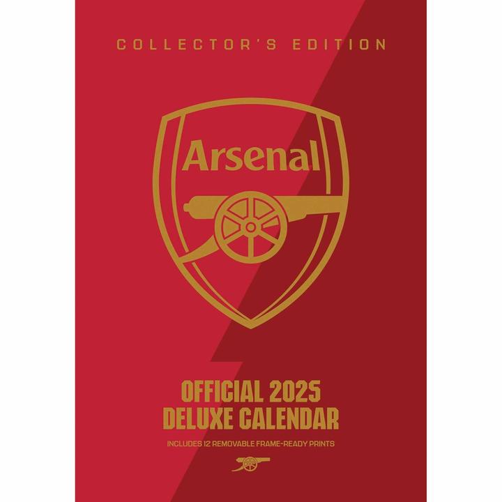 Produktbild Arsenal FC Kalender Collectors Edition Deluxe 2025 (A3)