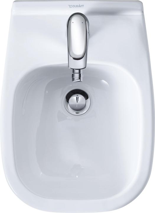 Immagine prodotto Duravit Bidet a parete D-CODE COMPACT w ÜL HLB 350x480mm 1 foro per rubinetto bianco