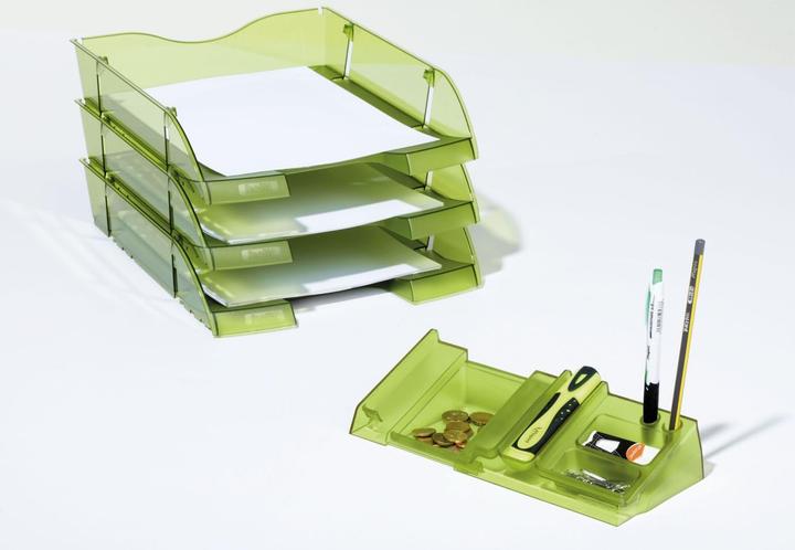 Actual product image Helit Writing organizer PET t.gray