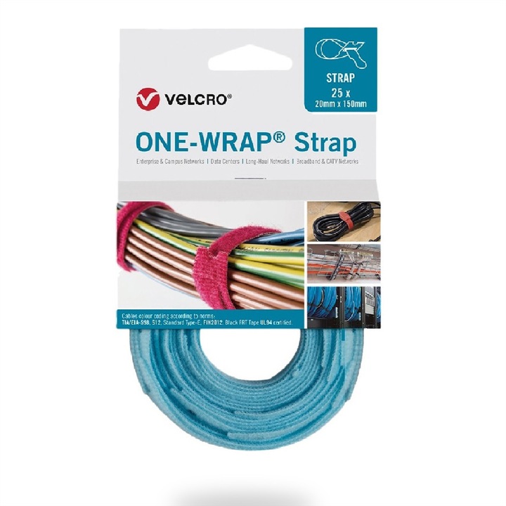 Immagine prodotto Velcro brand Fascetta professionale di marca (Fascette in plastica, 330 mm, 25 pz.)