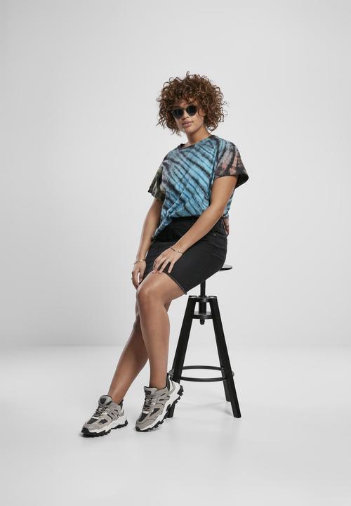 Actual product image Urban Classics Ladies Tie Dye Boyfriend Tee (M)