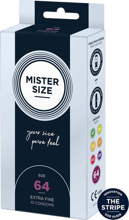 Actual product image Mister Size 64 (10 pcs.)