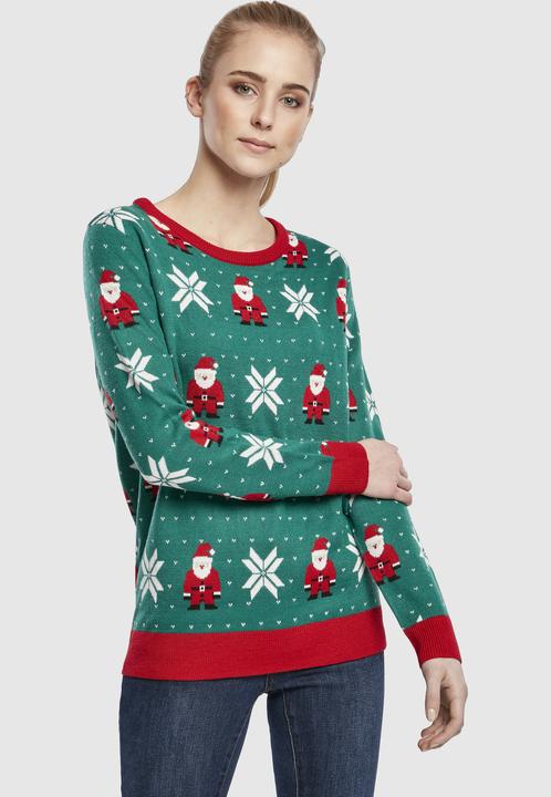 Actual product image Urban Classics Ladies Santa Christmas Sweater (M)