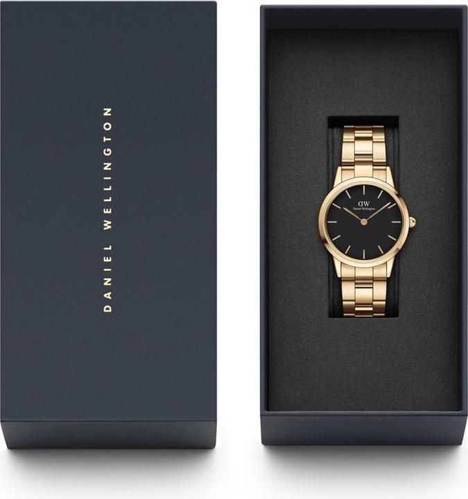 Produktbild Daniel Wellington Iconic Link Gold Black (32 mm) (Analoguhr, 32 mm)