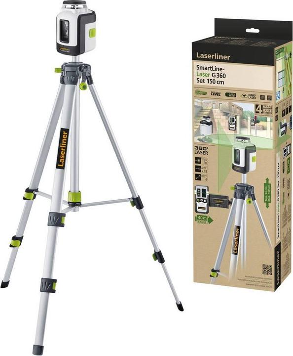 Actual product image Laserliner SmartLine laser G360 set