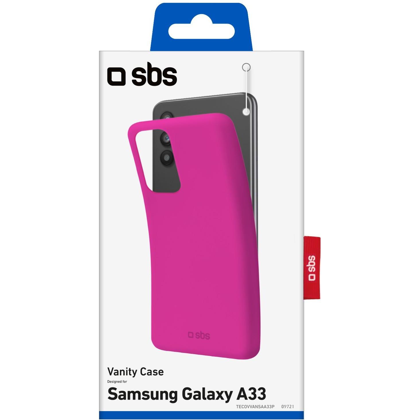 Thumbnail - SBS Schutzhülle (Samsung Galaxy A33), Smartphone Hülle, Rosa
