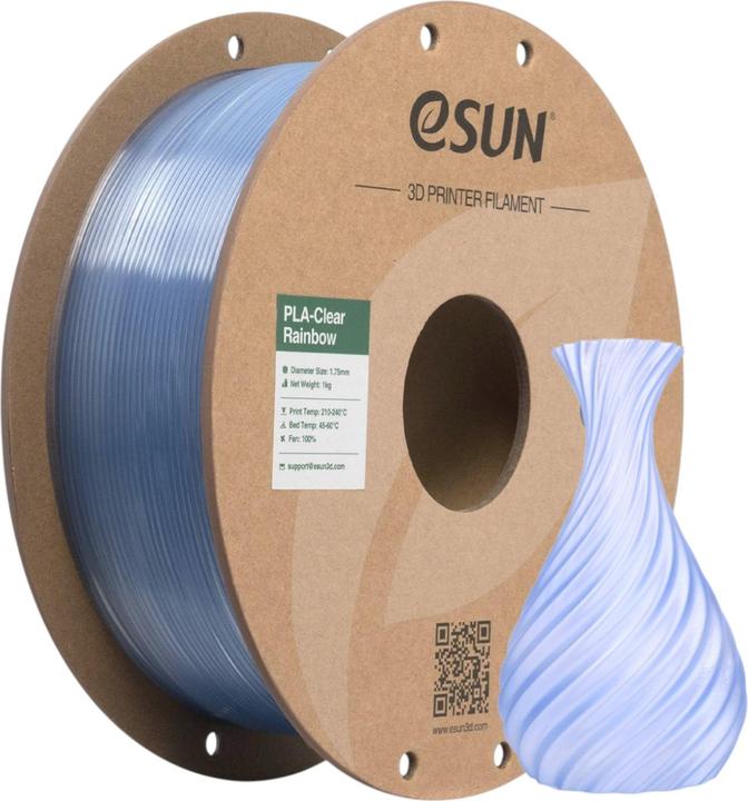 Arcobaleno blu-cristallo