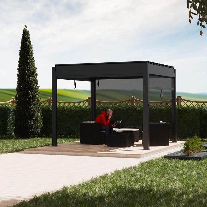 Immagine prodotto Juskys Lamellendach Tahiti (392 cm, 300 cm)