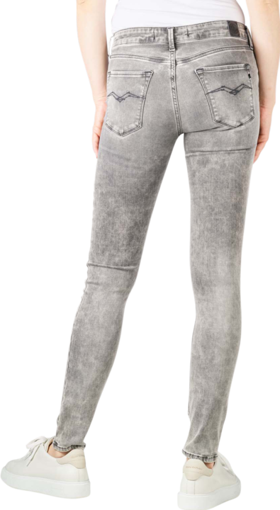 Actual product image Replay New Luz Jeans Skinny Hyperflex black stretch denim (W31/L32)