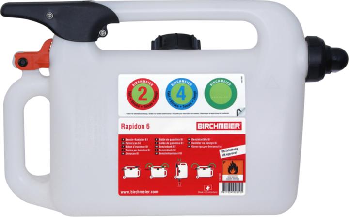 Actual product image Birchmeier Rapidon 6 petrol canister