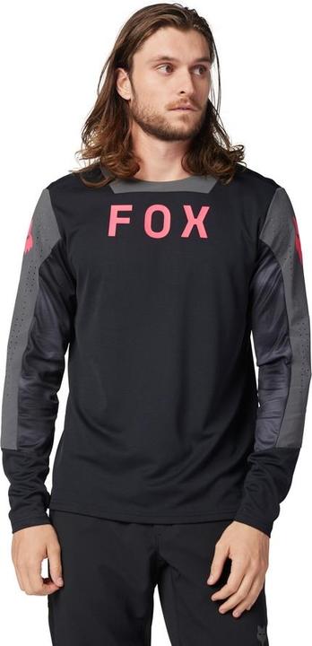 Actual product image Fox Jersey 24 Defend Ls Taunt Blk (S)