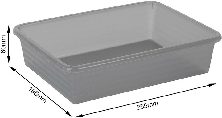 Immagine prodotto Rotho Linus (19,5 x 6 x 25,5 cm, 0 l)