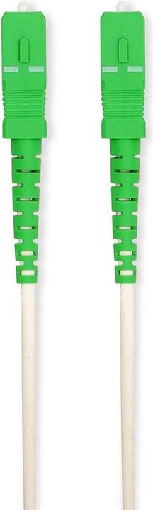 Actual product image Nedis Fibre optic network cable | SMF (Single Mode Phase) | SC/APC | SC/APC | 100 Gbps | 2.00 m | White (2 m)