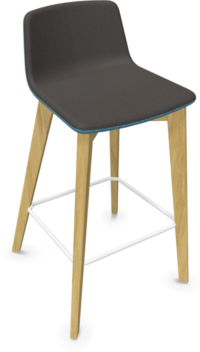 Dark grey, light blue melange, White, Ash natural light grey stained