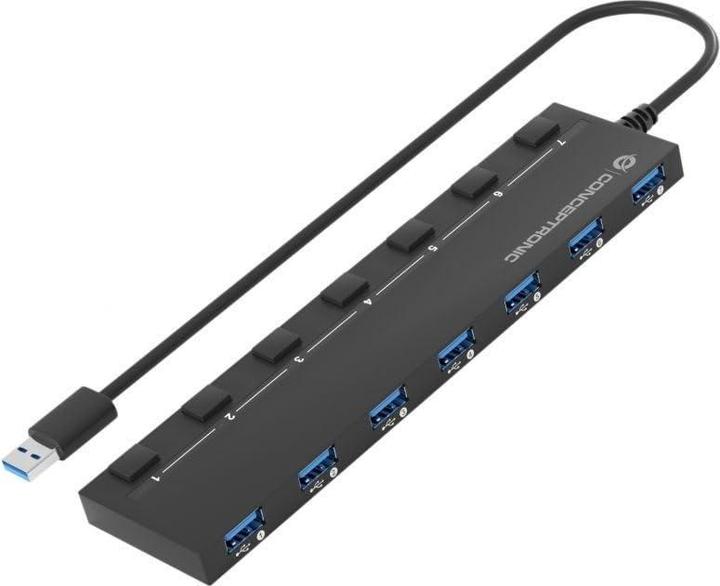 Immagine prodotto Conceptronic HUBBIES19BP (USB-C, 7 porte)